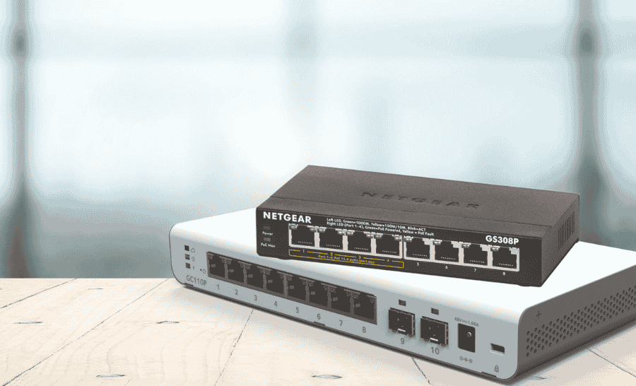 POE (Power Over Ethernet) Switch Images 